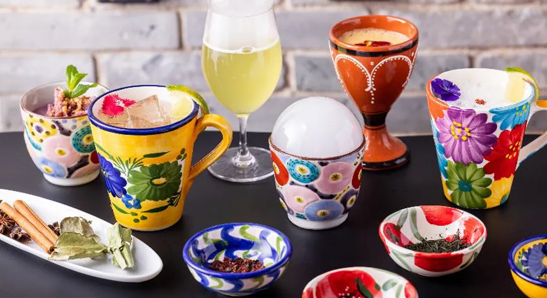 画像：九谷焼の器